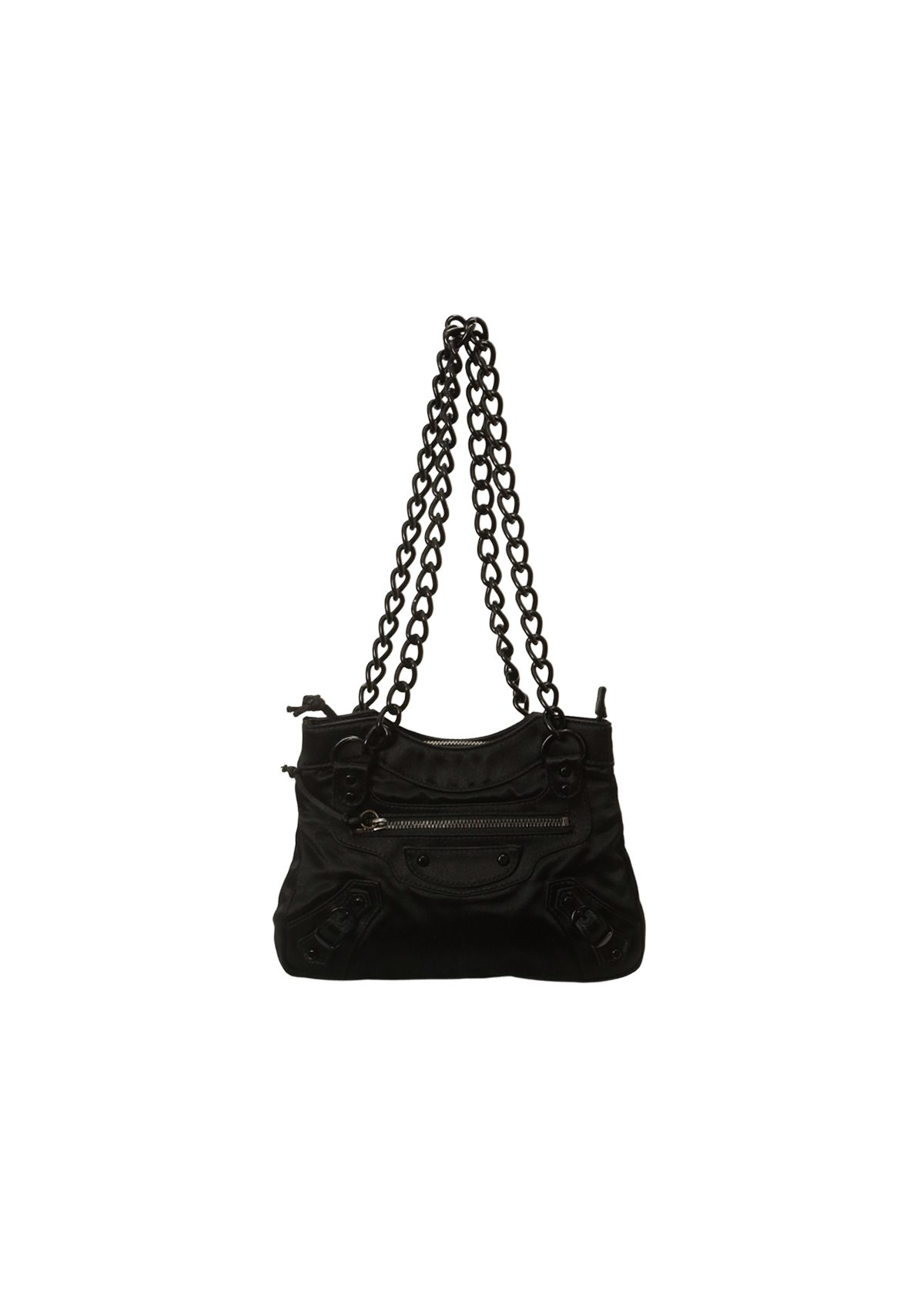 Bolsa Balenciaga Motorcycle Classic Mini Vening Bag Preta Original
