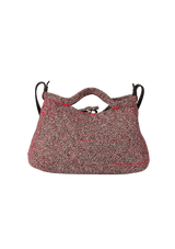 TWEED TOGGLE LOCK BAG