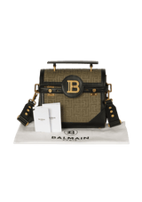 BALMAIN B BUZZ 23 FLAP BAG