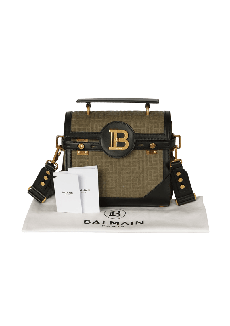 BALMAIN B BUZZ 23 FLAP BAG