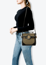 BALMAIN B BUZZ 23 FLAP BAG