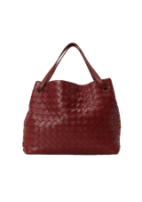 NAPPA INTRECCIATO LEATHER TOTE