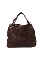 NAPPA INTRECCIATO LEATHER TOTE