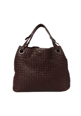 NAPPA INTRECCIATO LEATHER TOTE