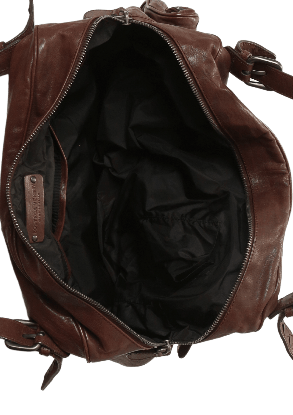 VINTAGE DOUBLE POCKET INTRECCIATO BAG