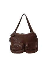 VINTAGE DOUBLE POCKET INTRECCIATO BAG