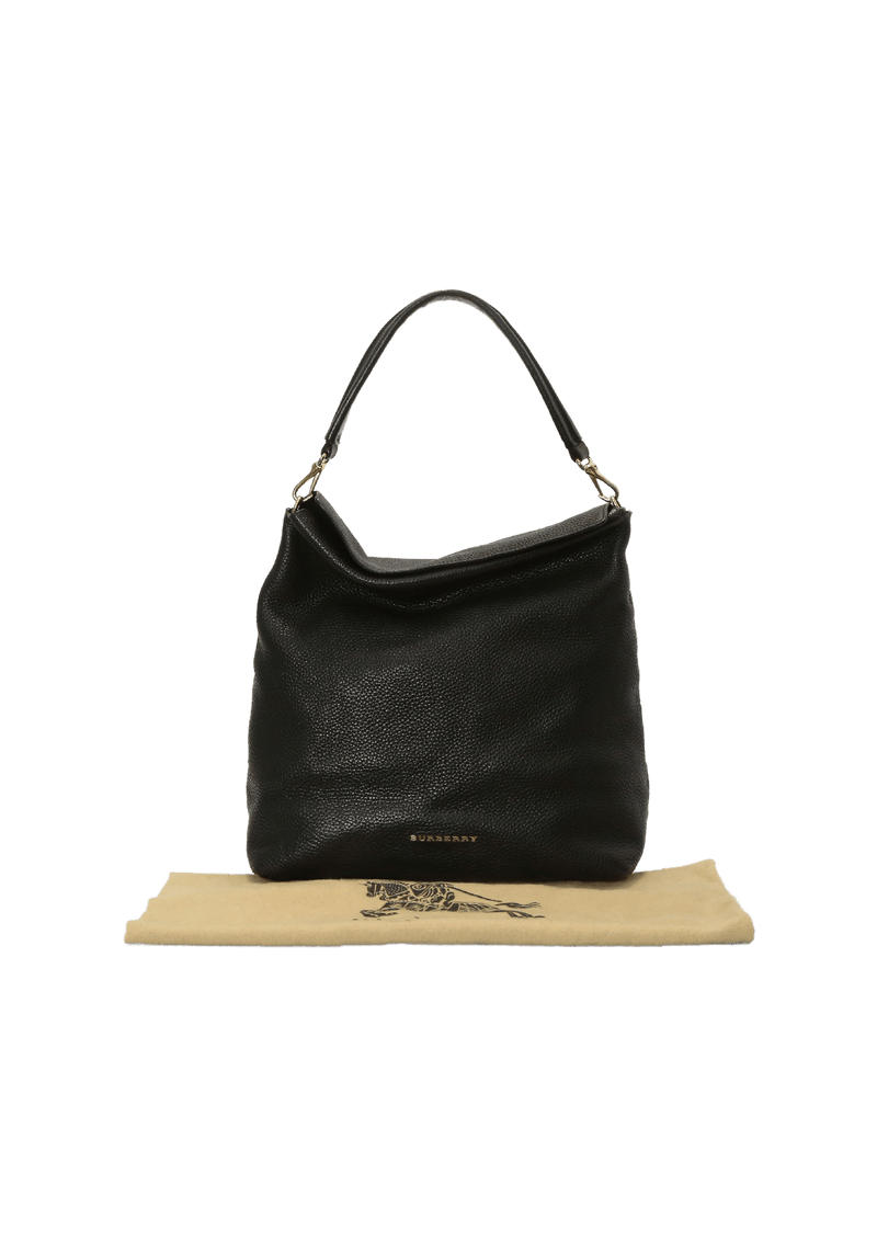 Bolsa Burberry Cale Hobo Bag Preto Original Gringa