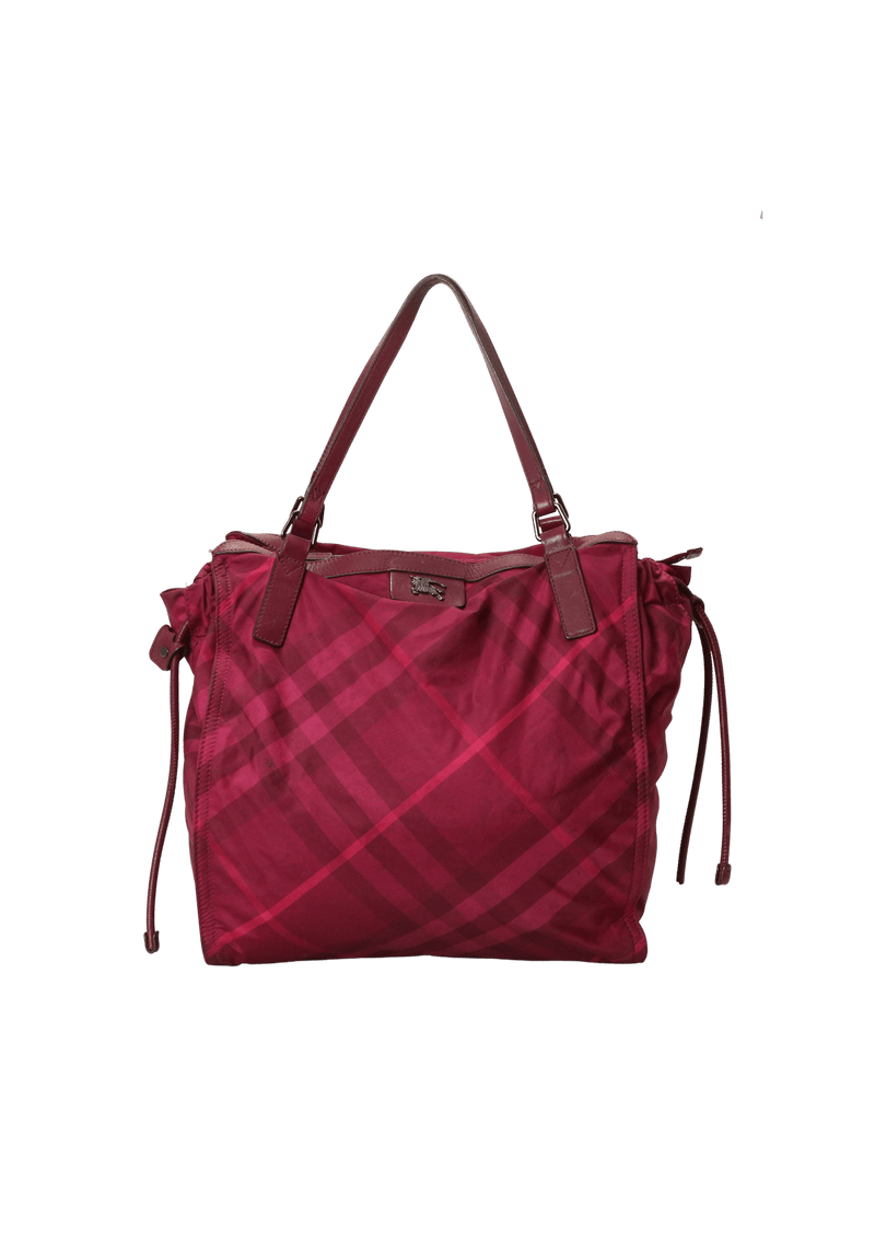 CHECK BUCKLEIGH TOTE