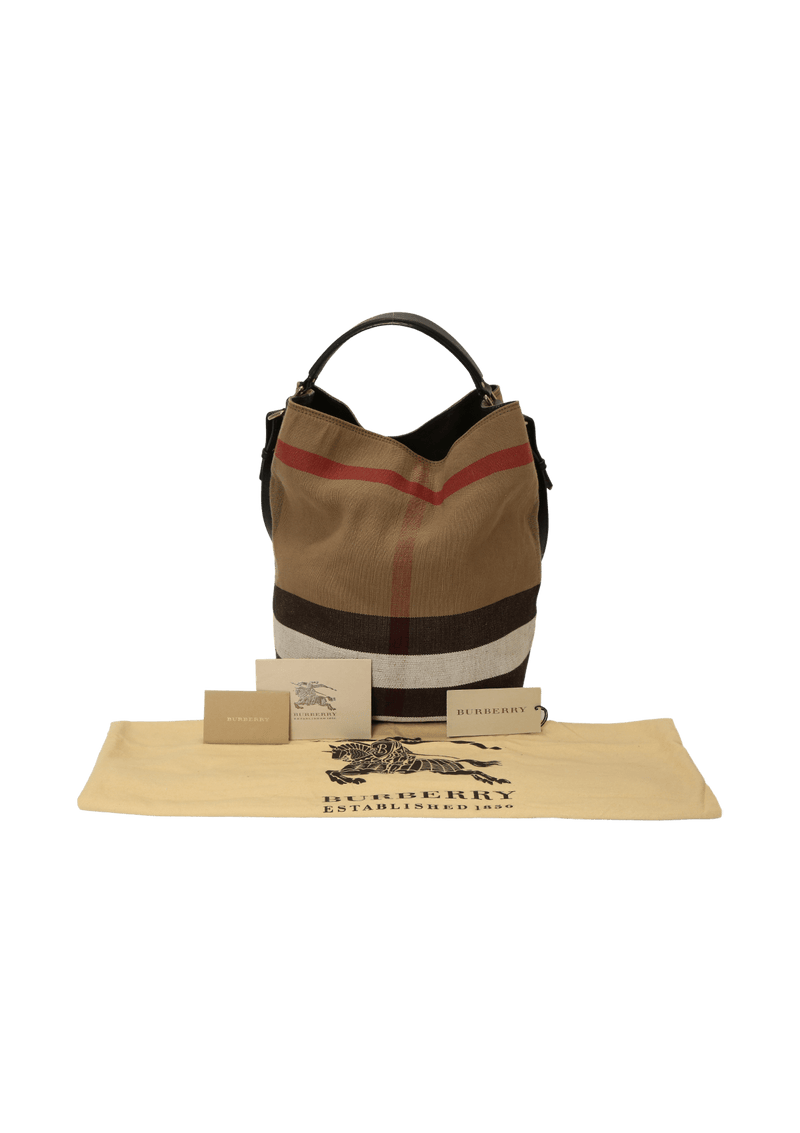 CHECK CANVAS ASHBY HOBO