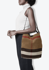 CHECK CANVAS ASHBY HOBO