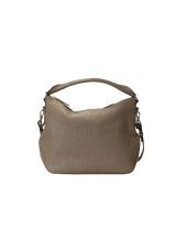 GRAINED LEATHER SATCHEL