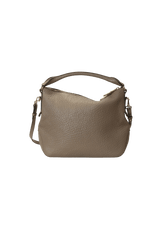 GRAINED LEATHER SATCHEL