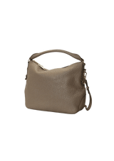 GRAINED LEATHER SATCHEL