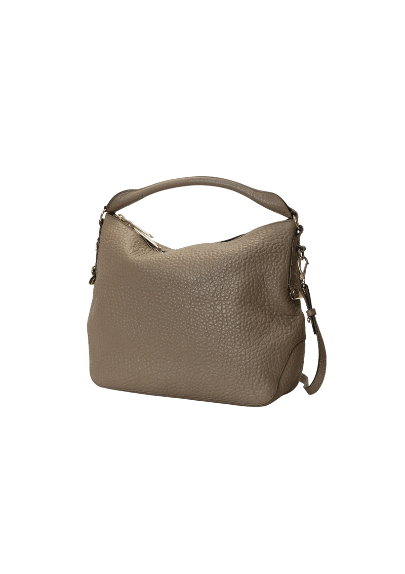 GRAINED LEATHER SATCHEL