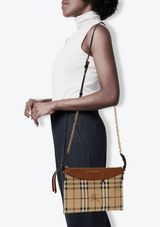 HAYMARKET CHECK CROSSBODY