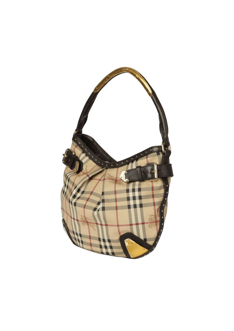 HAYMARKET CHECK HOBO BAG