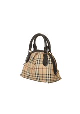 HAYMARKET CHECK INSIGNIA BAG