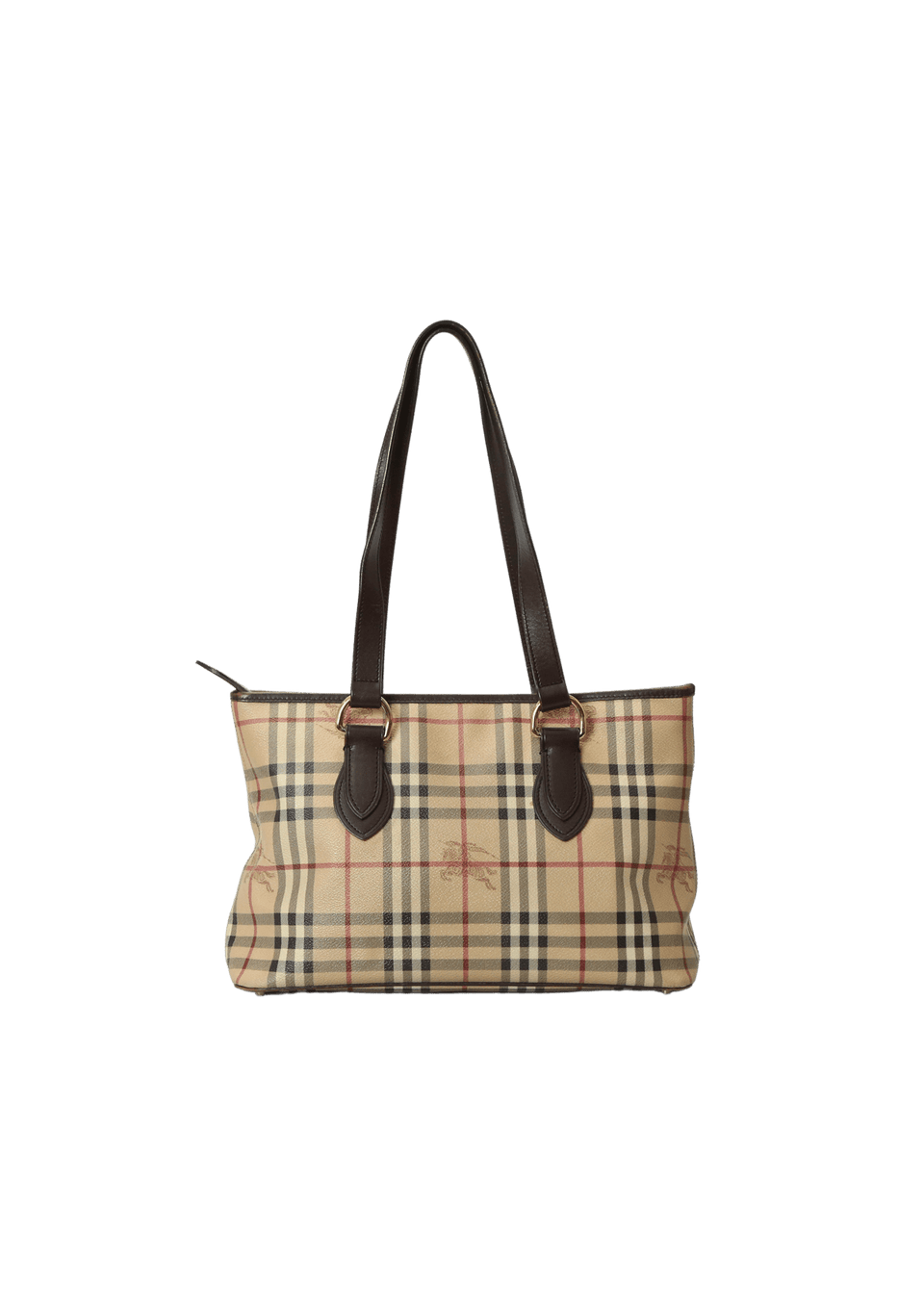 Bolsa Burberry Haymarket Check Regent Bag Bege Original – Gringa