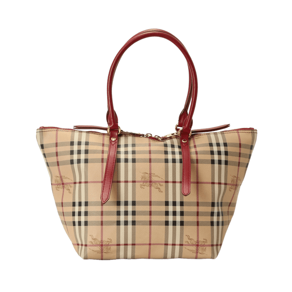 Burberry haymarket salisbury tote store