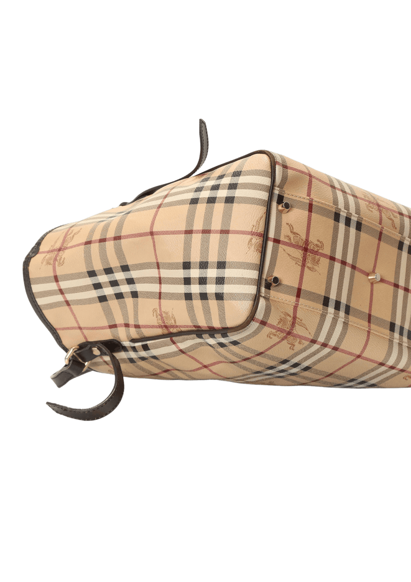 HAYMARKET CHECK TOTE