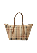 HAYMARKET CHECK TOTE