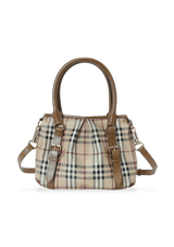 HAYMARKET CHECK TOTE
