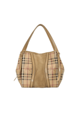 HAYMARKET CHECK TOTE