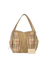 HAYMARKET CHECK TOTE