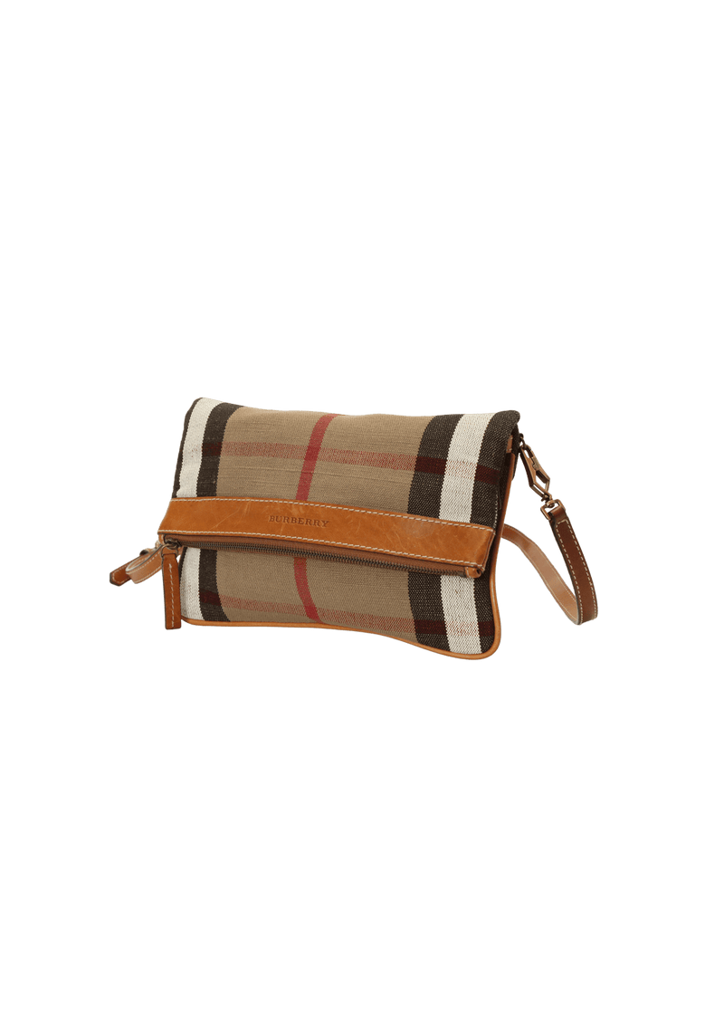 HOUSE CHECK FLAP BAG