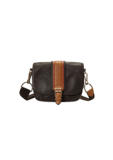 LEATHER MESSENGER BAG