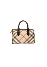 NOVA CHECK BOWLER BAG
