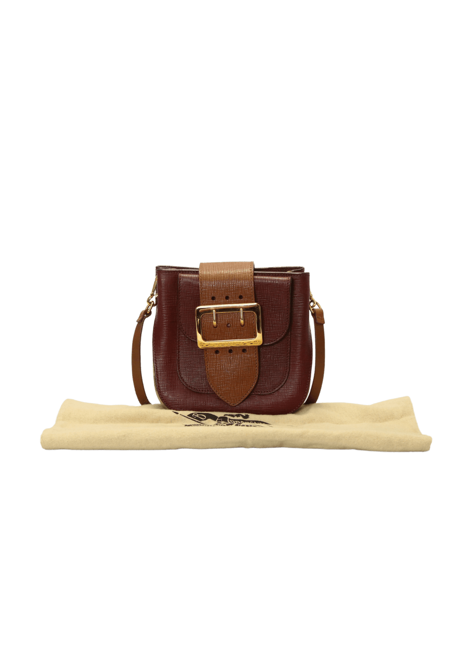 Bolsa Burberry Prorsum Buckle Bag Vinho Original – Gringa