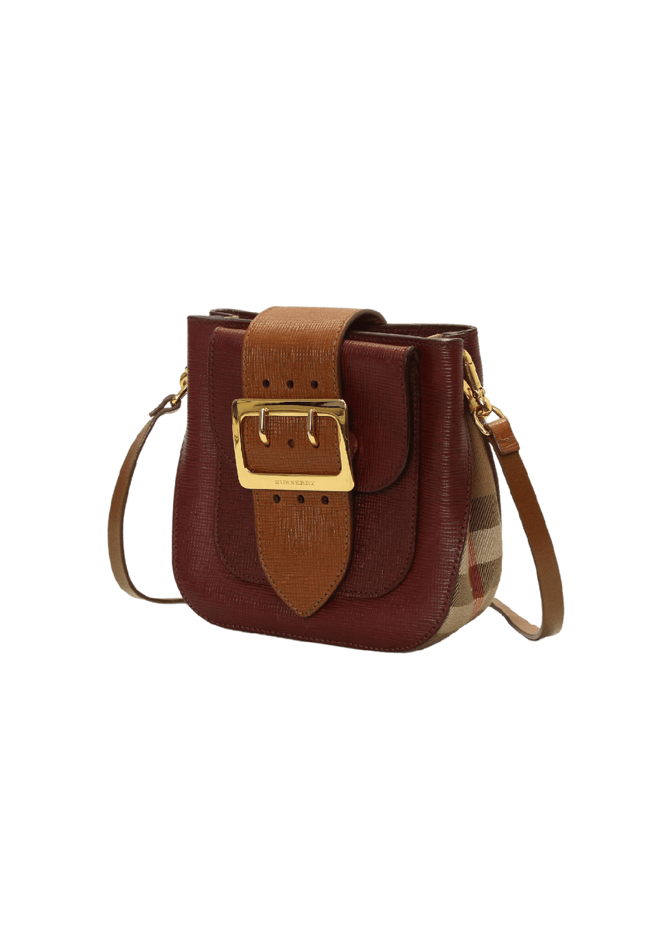 Bolsa Burberry Prorsum Buckle Bag Vinho Original – Gringa