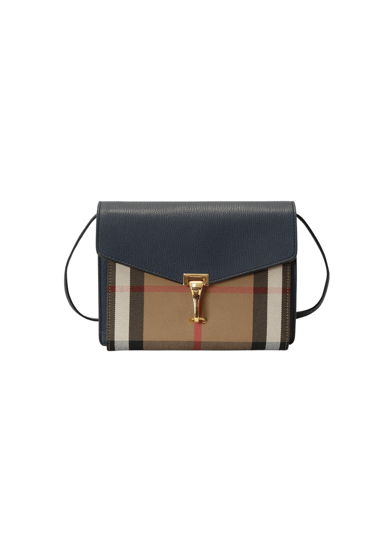 Burberry small house check best sale macken crossbody