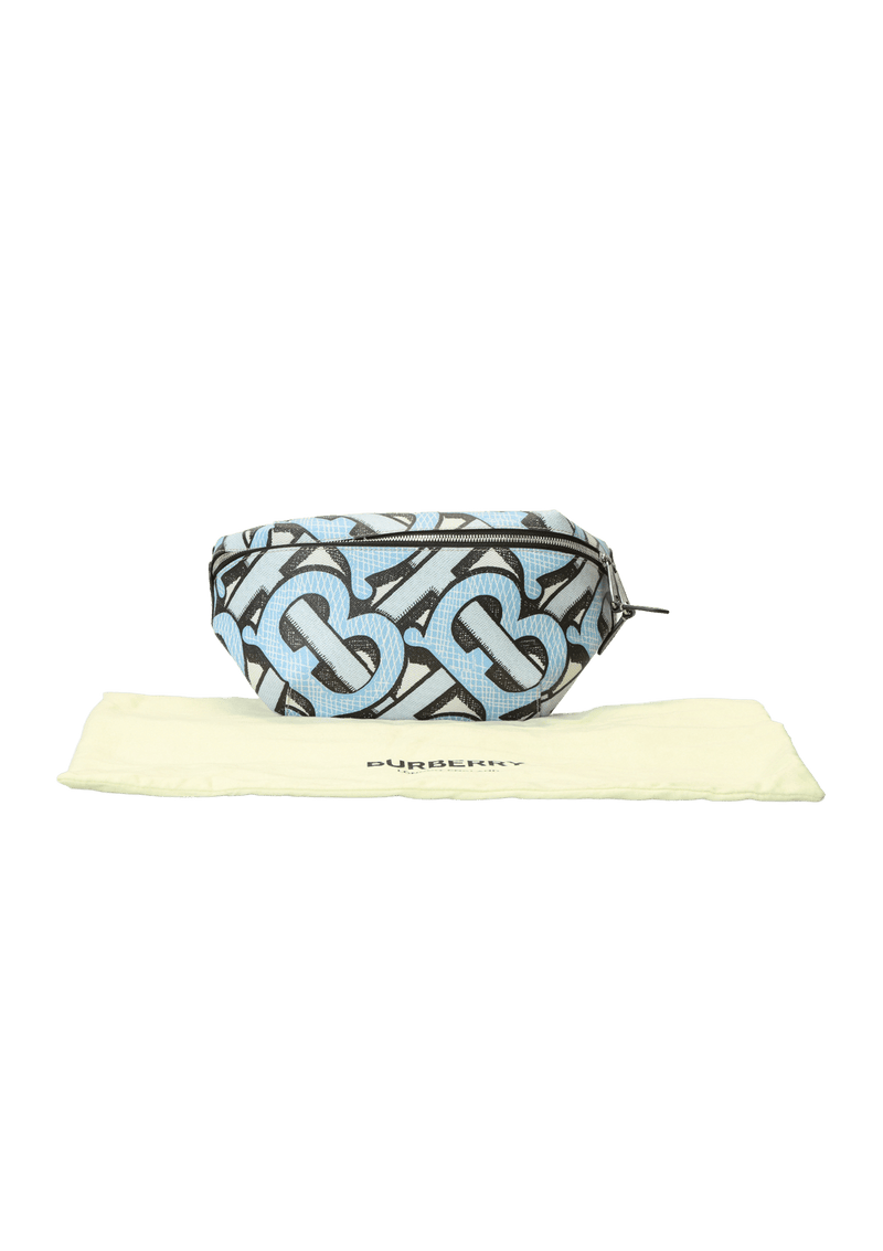 SONNY PRINT E-CANVAS BUM BAG