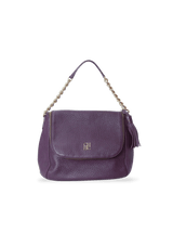 LEATHER FLAP BAG