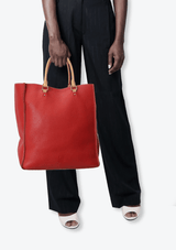 LEATHER TOTE BAG