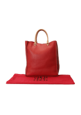 LEATHER TOTE BAG