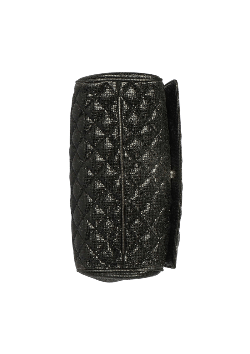 MATELASSE EMBOSSED FLAP BAG