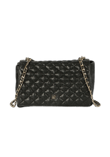 MATELASSE EMBOSSED FLAP BAG