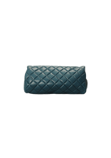 Matelassê Flap Clutch