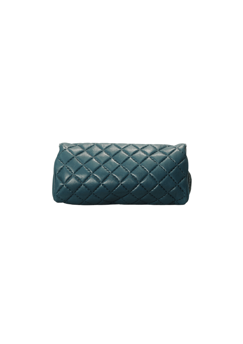 Matelassê Flap Clutch