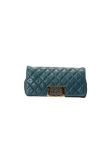 Matelassê Flap Clutch