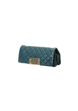 Matelassê Flap Clutch