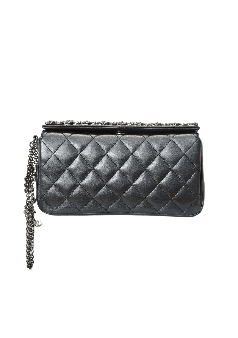 CC CHAIN WRISTLET CLUTCH