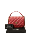CC MINI FLAP BAG FRONT POCKET