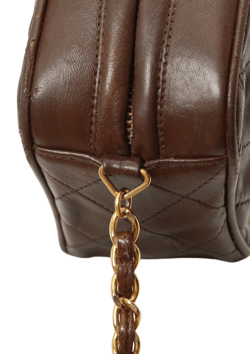 CC QUILTED CAMERA BAG