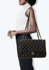 JUMBO CLASSIC SINGLE FLAP LAMBSKIN