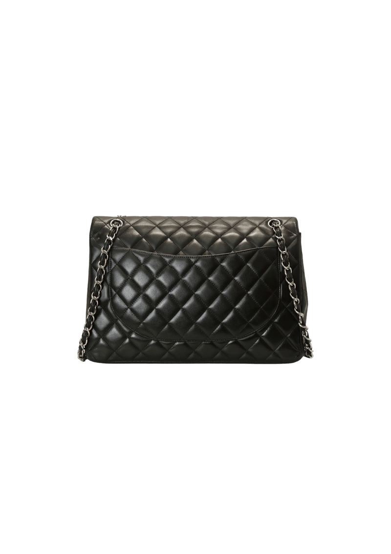 MAXI CLASSIC DOUBLE FLAP LAMBSKIN