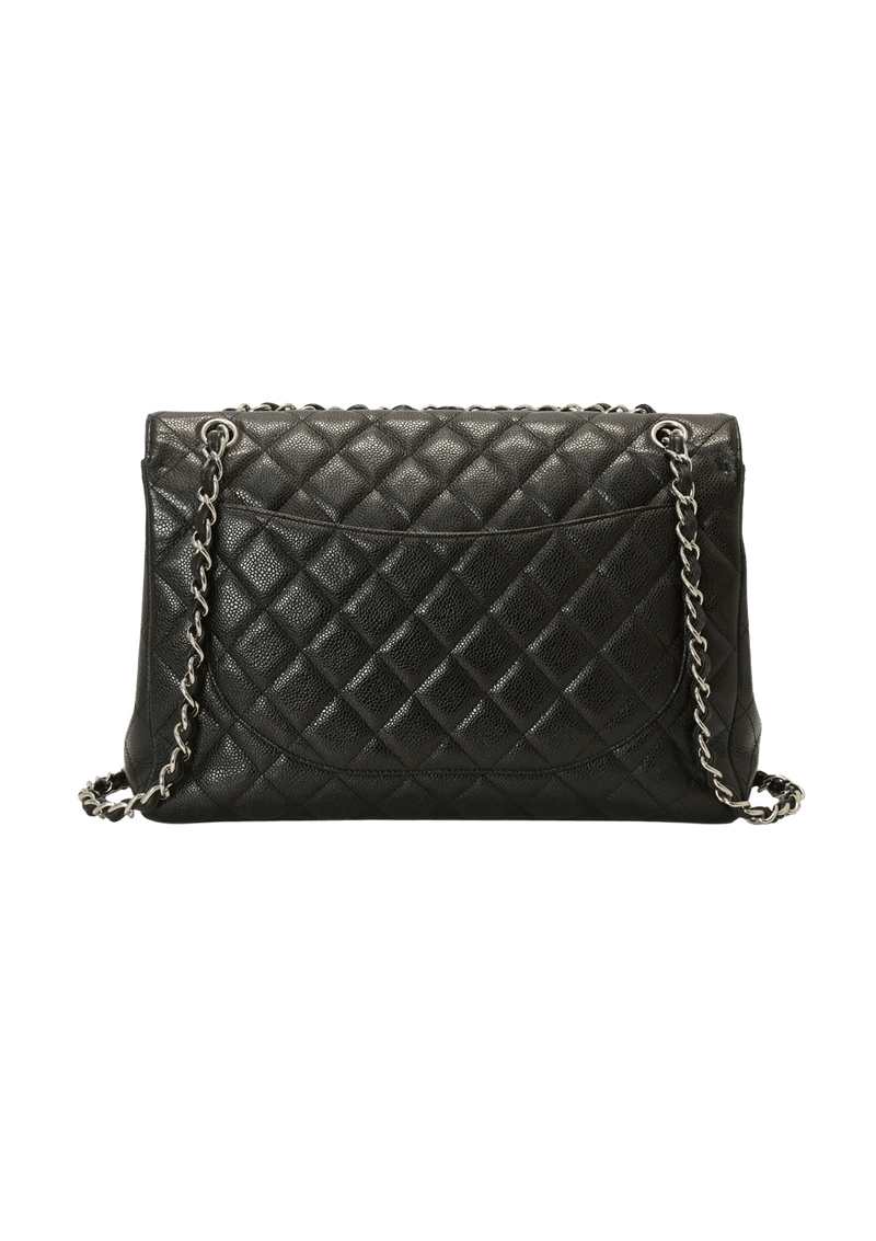 MAXI CLASSIC SINGLE FLAP CAVIAR